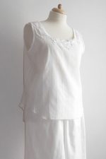 Cream cotton pjs