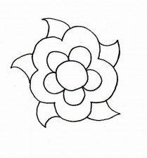 original flower design base