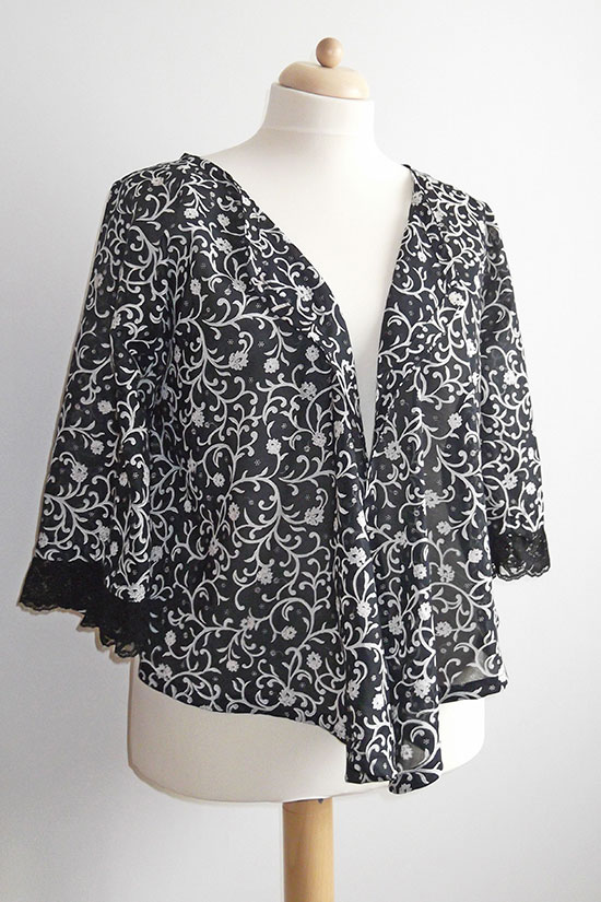 french bedjacket