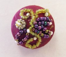 swirls on a magenta background