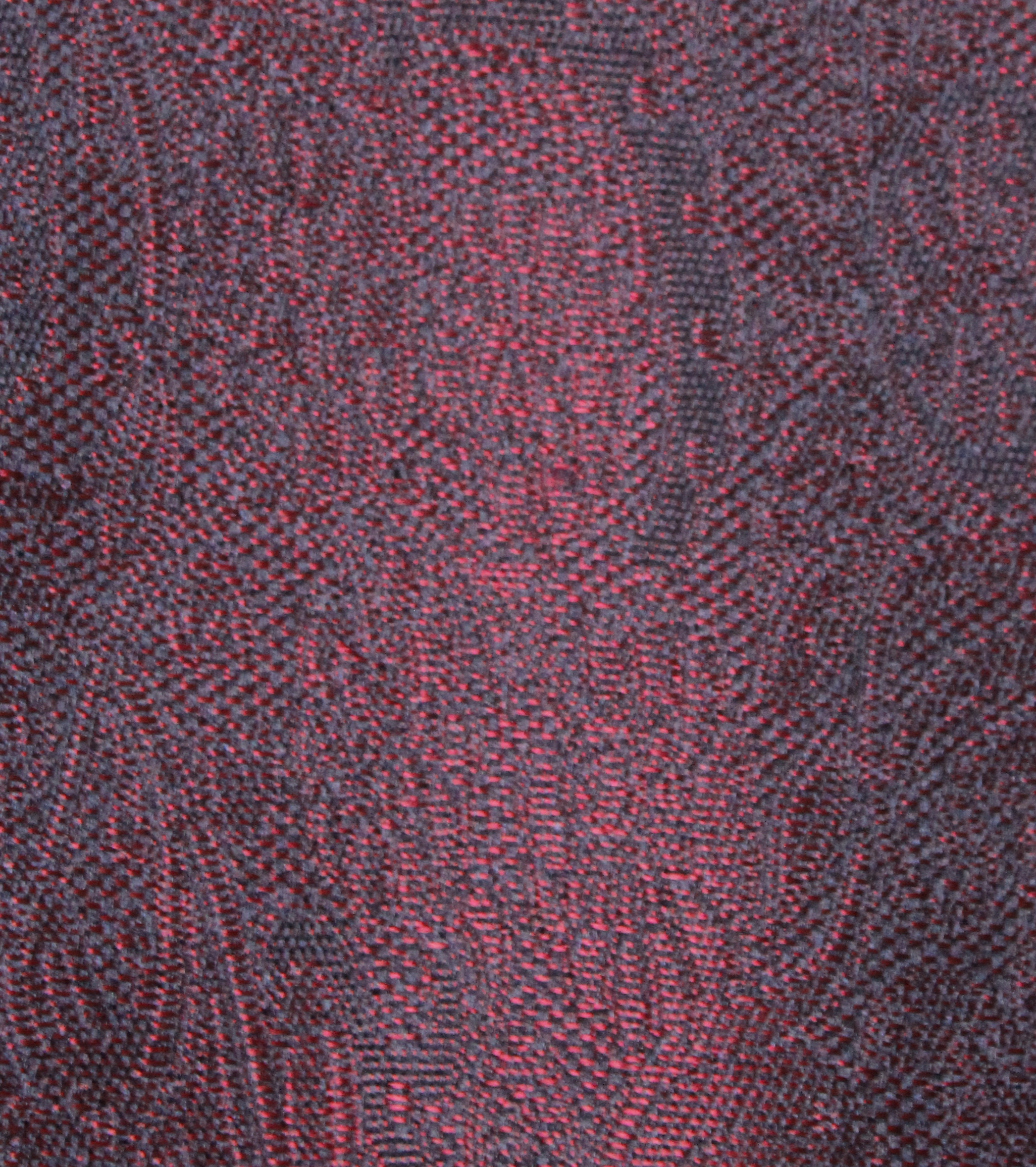 Rich Cranberry Soft Drape Silk Cravat - Image 2